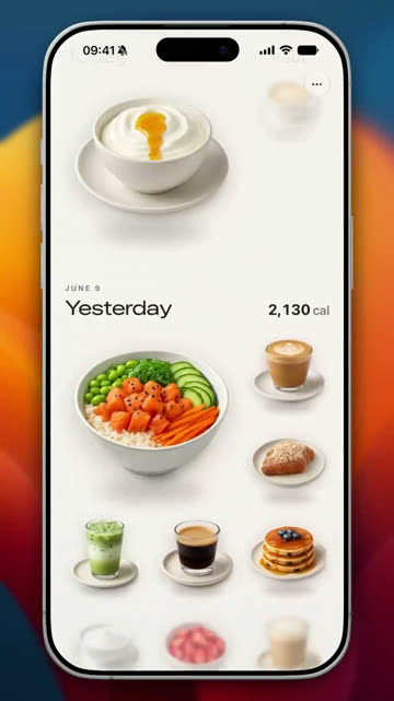 Morsel app — editorial day collage